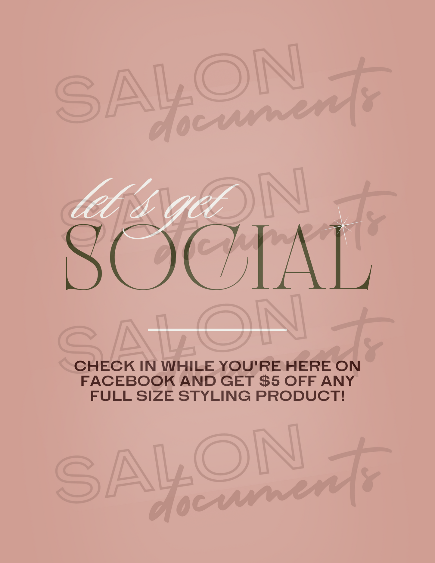 Luxe Vibe: Let's Get Social for Facebook