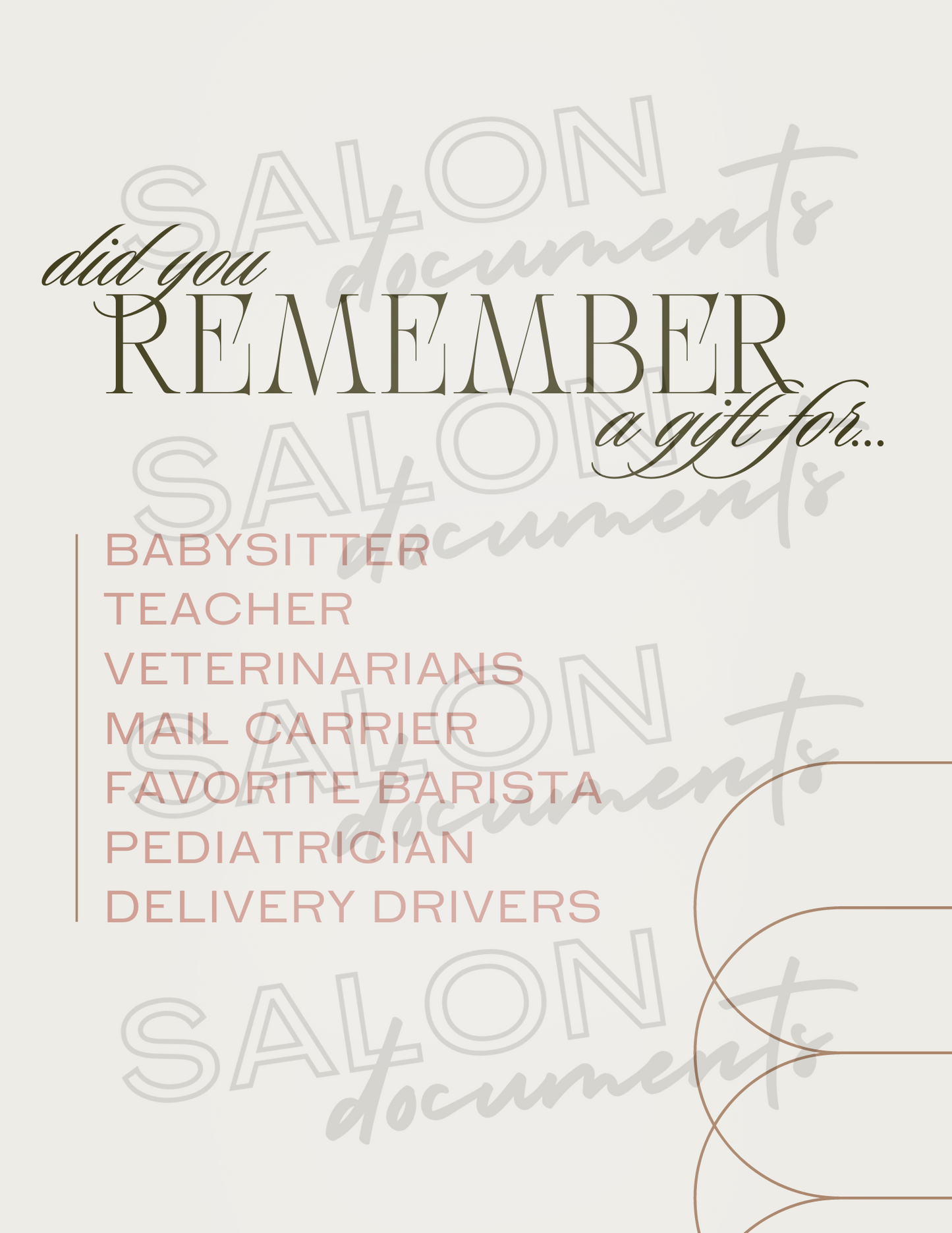 Luxe Vibe: Did You Remember a Gift For...