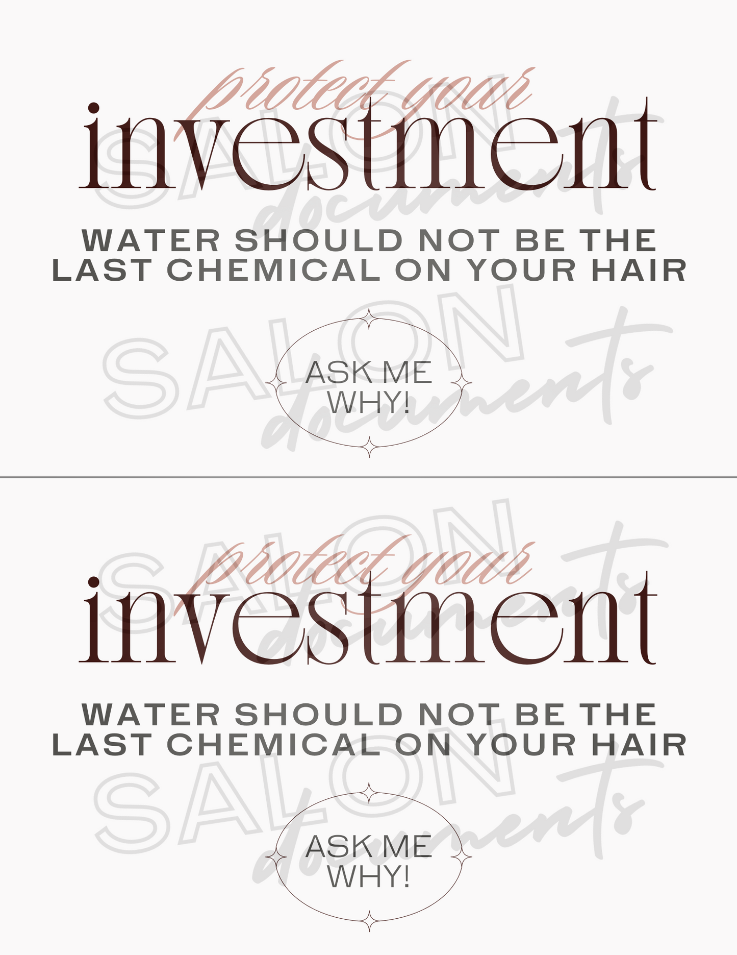 Luxe Vibe: Protect Your Investment Mirror Talker