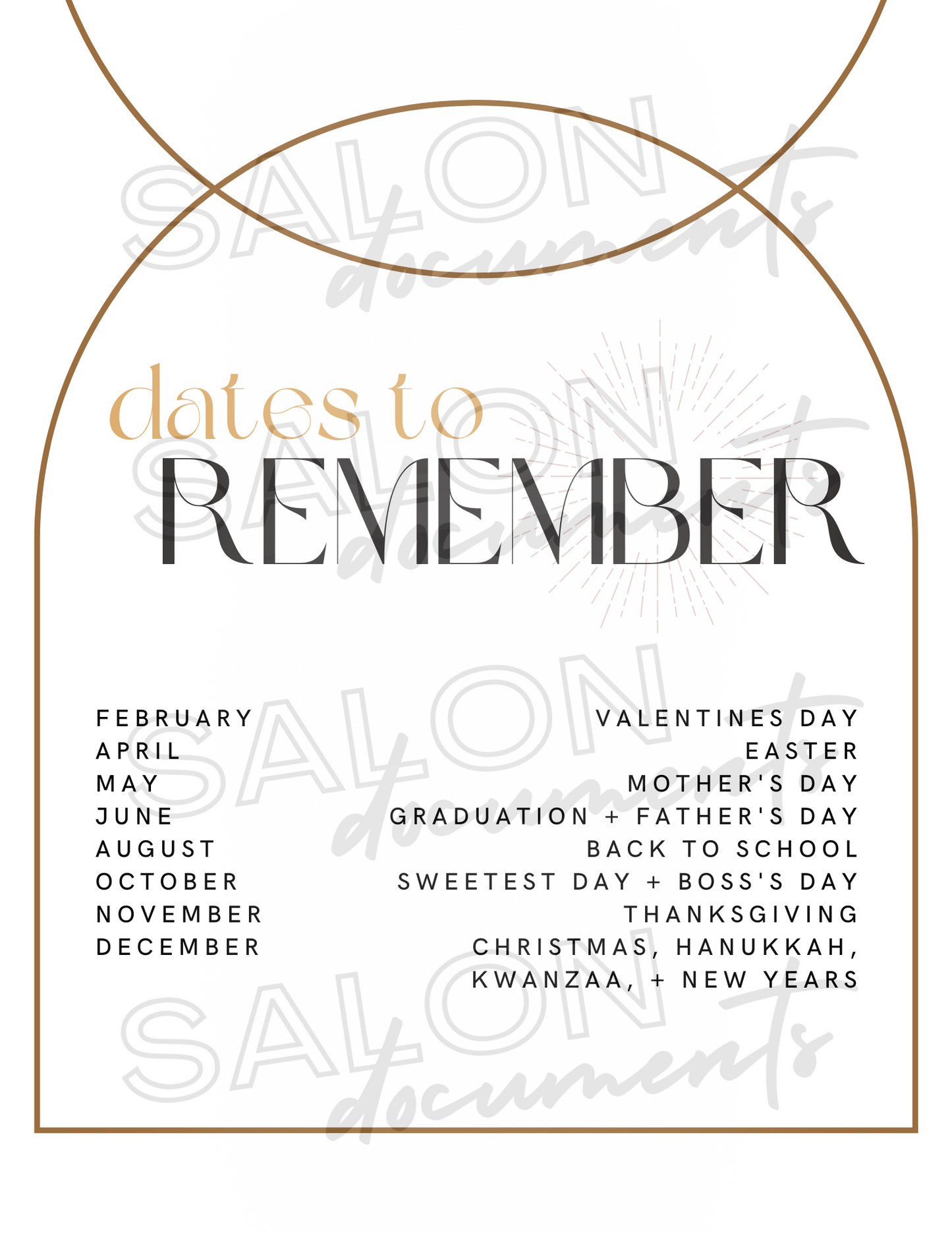 Bohemian Vibe: Dates To Remember