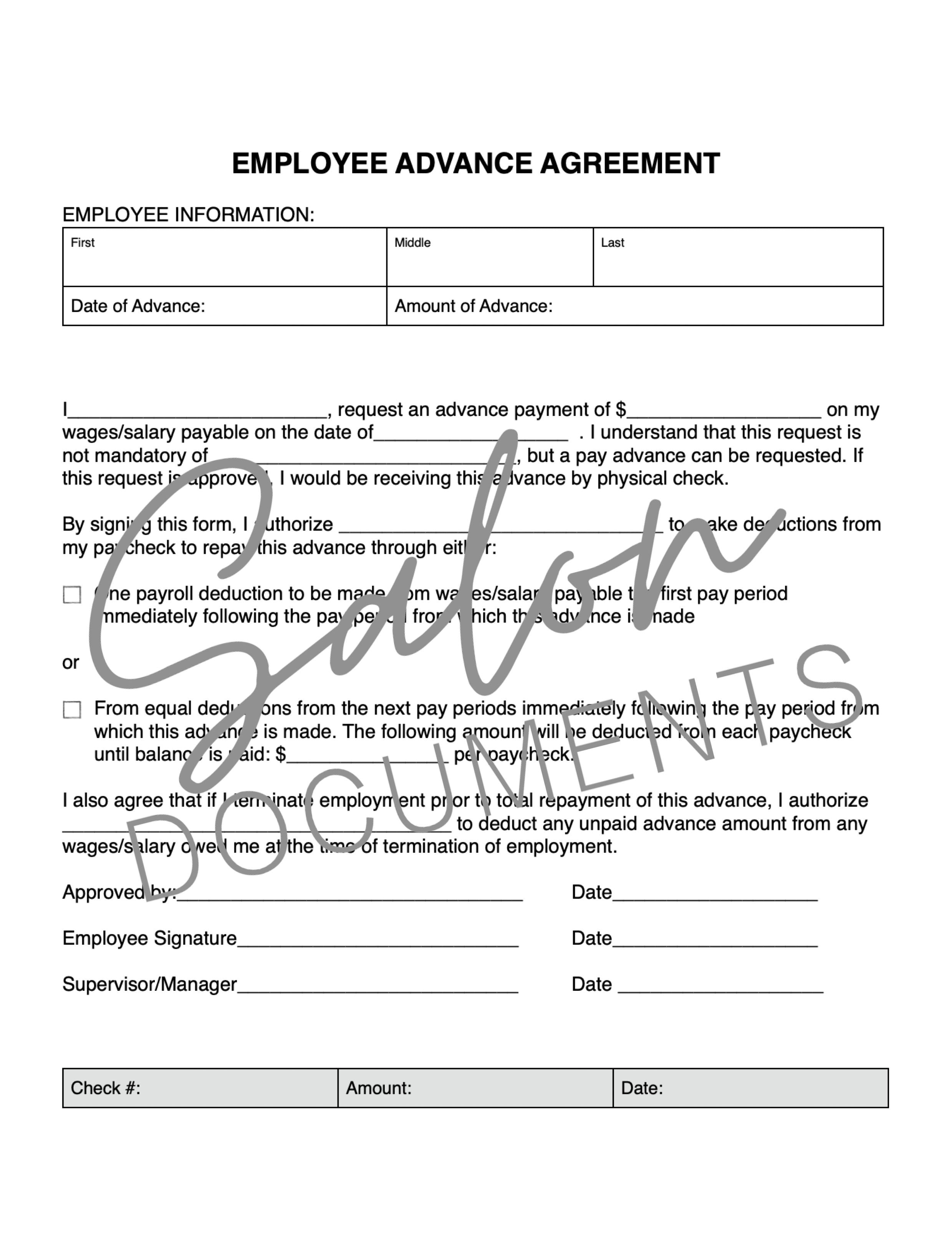 Payroll Agreement Template Payroll Agreement Template