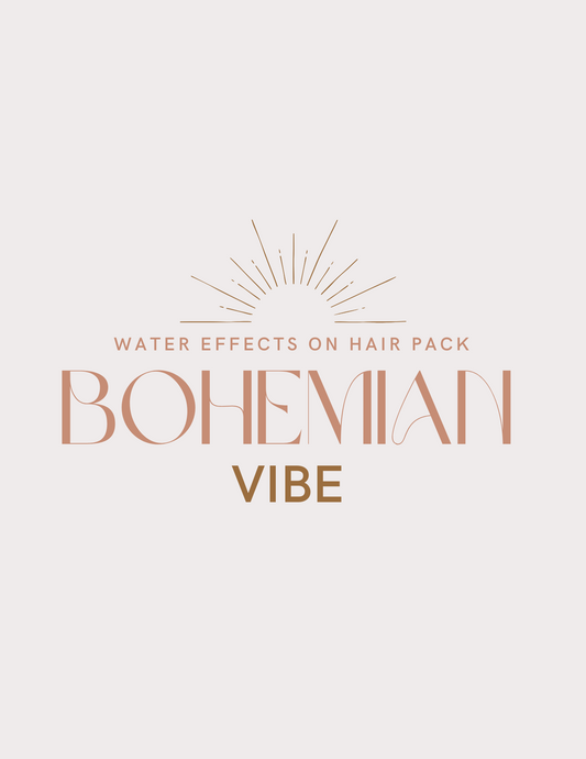 Water Effects On Hair: Boho Vibe