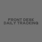 Front Desk Daily Tracking Form