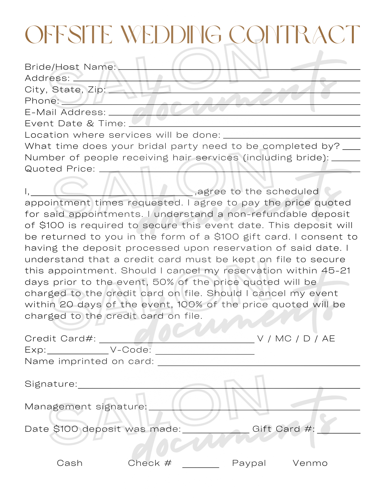 Offsite Wedding Contract – Salon Documents, image size:1545x2000