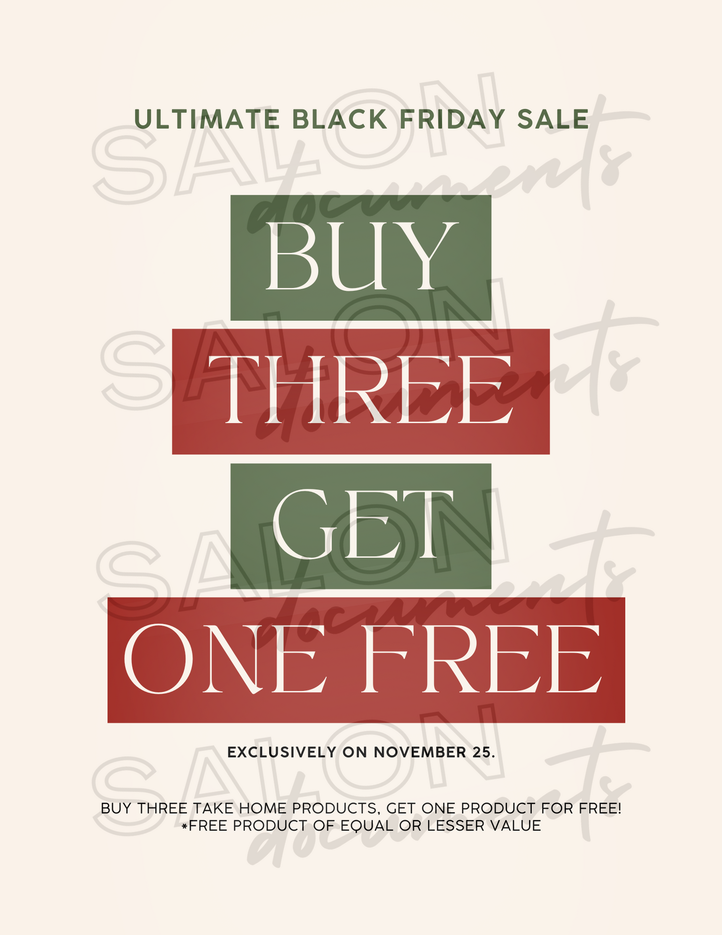 Black Friday + Holiday Promotions Bundle