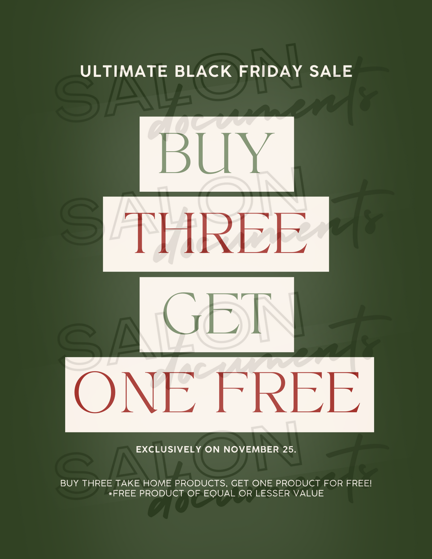 Black Friday + Holiday Promotions Bundle