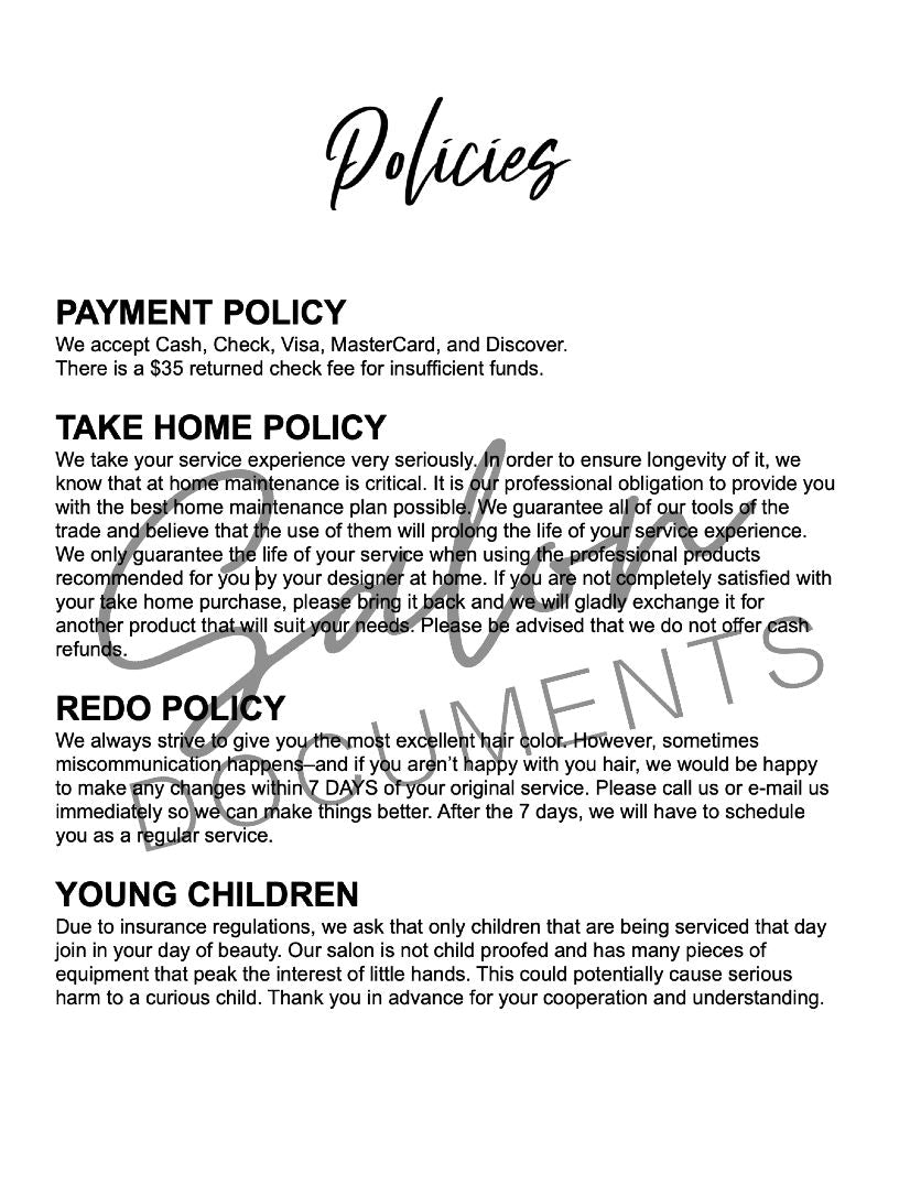 Policies