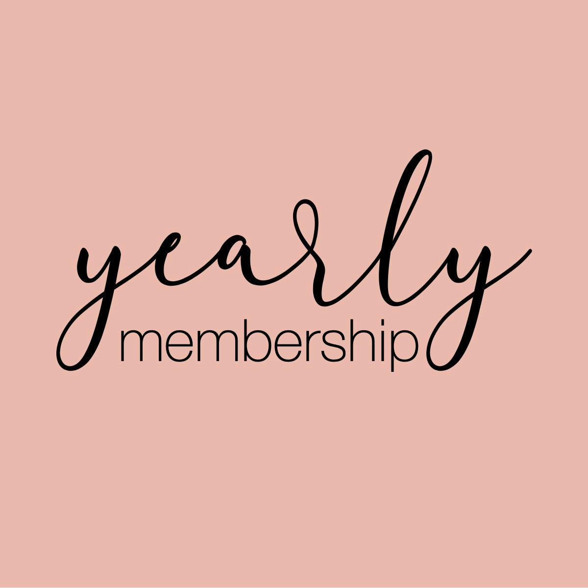 Yearly Membership
